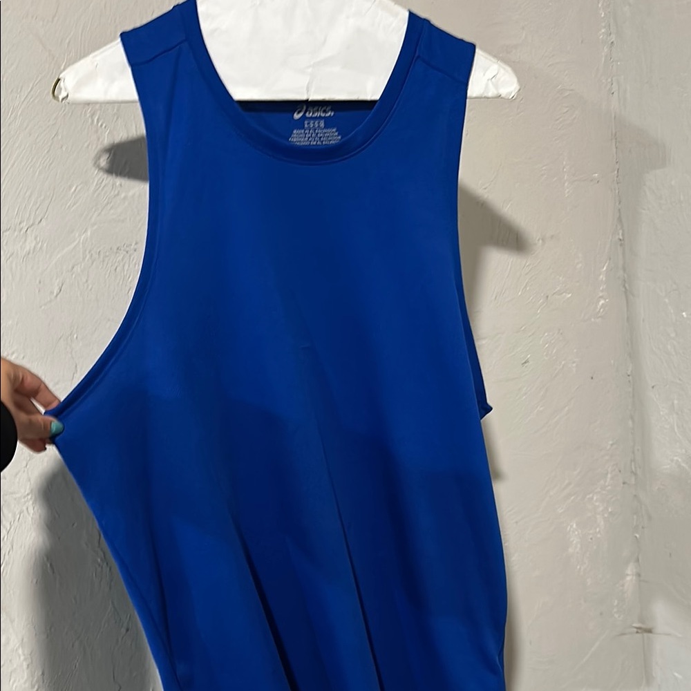 Asics men’s  Blue Tank Top